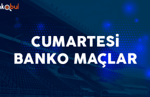 cumartesi banko maçlar